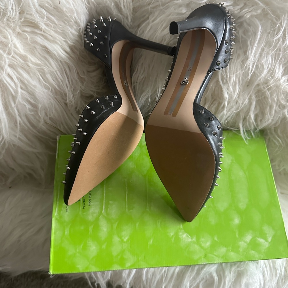 Sam Edelman Black Studded Heels